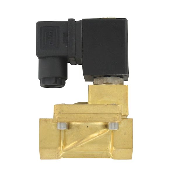 2-way brass solenoid valve, 1/4in, 0-188.5 psi, nbr seal, 24 VAC, Dwyer Instruments, Mfr#: SBSV-B2N3